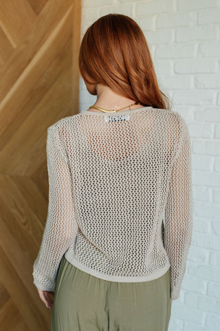 Calming Down Loose Knit Top - 1985 the VAULT Boutique