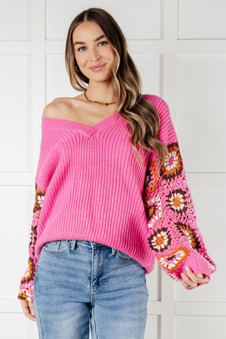 Can't Stop this Feeling V-Neck Knit Sweater - 1985 the VAULT Boutique