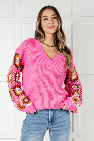 Can't Stop this Feeling V-Neck Knit Sweater - 1985 the VAULT Boutique