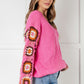 Can't Stop this Feeling V-Neck Knit Sweater - 1985 the VAULT Boutique