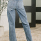 Carrie High Waist Trouser Wide Leg