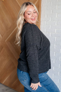 Casual Tuesday Ribbed Knit Sweater in Black - 1985 the VAULT Boutique