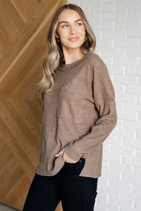 Casual Tuesday Ribbed Knit Sweater in Mocha - 1985 the VAULT Boutique