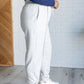 Center Seam Scuba Joggers in Heather Grey - 1985 the VAULT Boutique