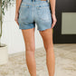 Charley High Rise Distressed Cutoff Shorts