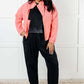 Fit Happens Nylon Tennis Jacket in Coral Rose - 1985 the VAULT Boutique