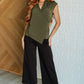 Magic Wide Leg Crop Pants in Chocolate - 1985 the VAULT Boutique