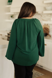 Climb On V-Neck Blouse - 1985 the VAULT Boutique