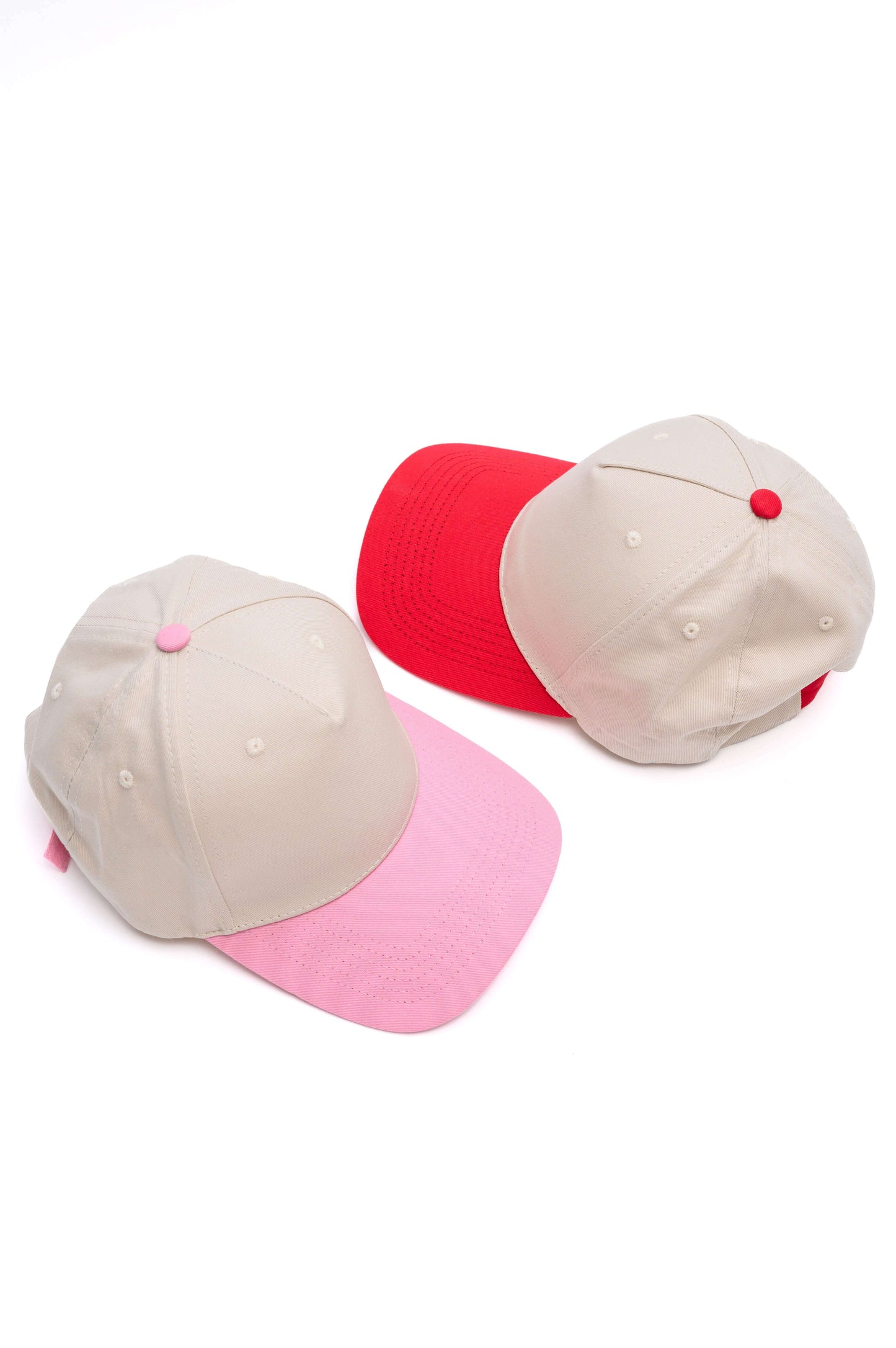 Come Hither Two Tone Canvas Cap Set - 1985 the VAULT Boutique