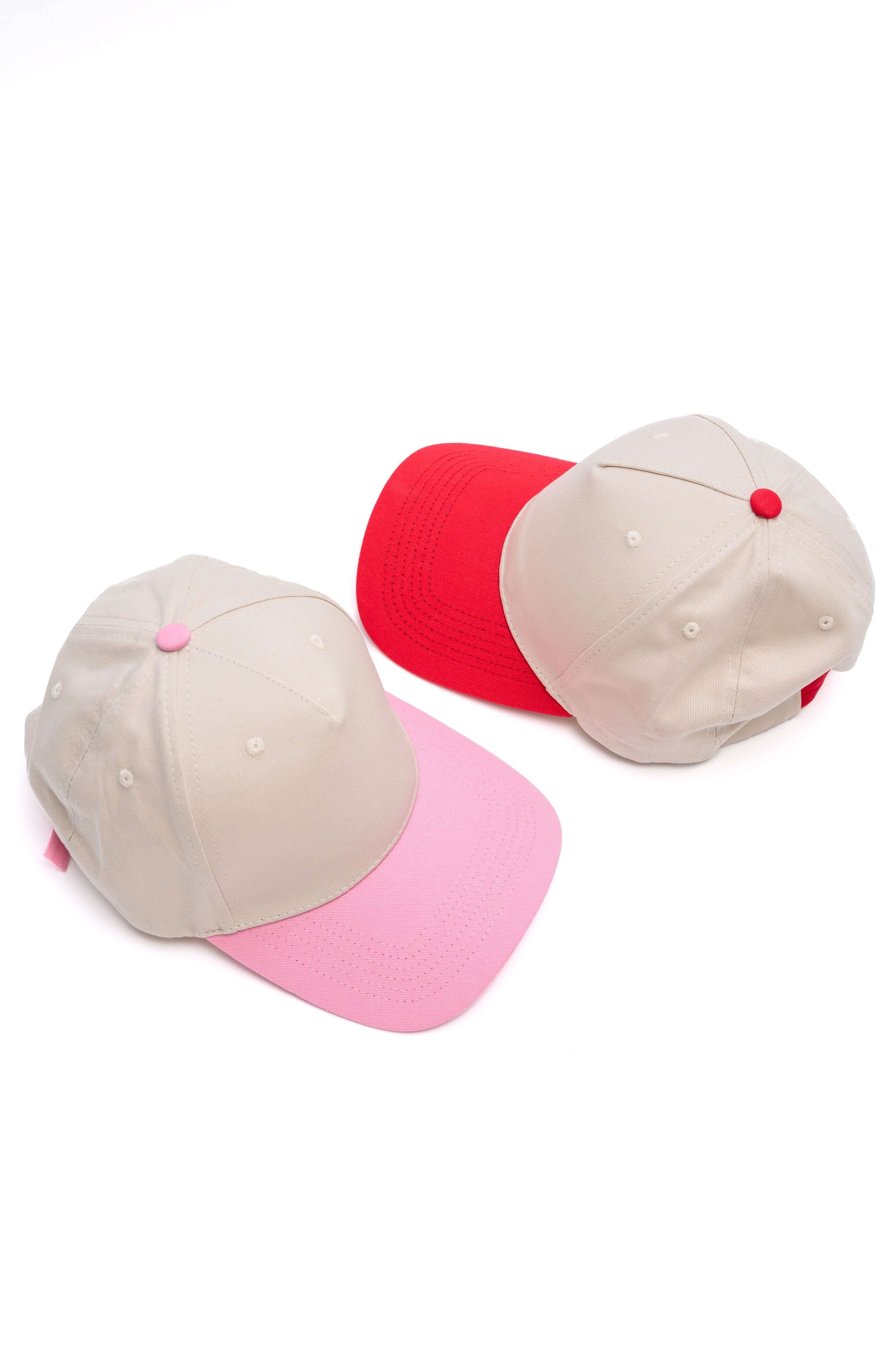 Come Hither Two Tone Canvas Cap Set - 1985 the VAULT Boutique