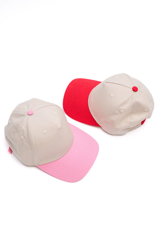 Come Hither Two Tone Canvas Cap Set - 1985 the VAULT Boutique