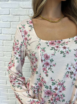 Cool to Be Kind Floral Blouse - 1985 the VAULT Boutique