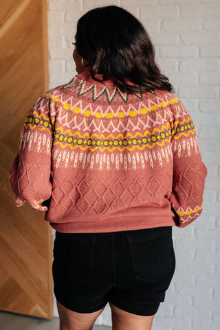 Cozy Chalet Fair Isle Sweater - 1985 the VAULT Boutique