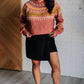 Cozy Chalet Fair Isle Sweater - 1985 the VAULT Boutique