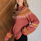 Cozy Chalet Fair Isle Sweater - 1985 the VAULT Boutique