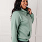 Crosswalk Textured Hoodie in Green - 1985 the VAULT Boutique