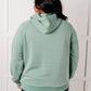Crosswalk Textured Hoodie in Green - 1985 the VAULT Boutique