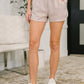 Daily Routine Mineral Wash Shorts in Ash Mocha