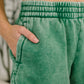 Daily Routine Mineral Wash Shorts in  Forest