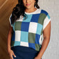 Disco Darling Checkered Sleeveless Sweater - 1985 the VAULT Boutique