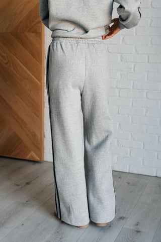 Don't Get Stuck Stripe Detail Sweatpants - 1985 the VAULT Boutique