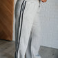 Don't Get Stuck Stripe Detail Sweatpants - 1985 the VAULT Boutique