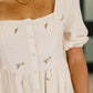 Dream a Little Dream Embroidered Dress