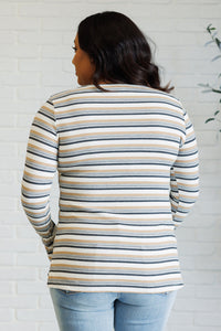 East Coast Breeze Striped Top - 1985 the VAULT Boutique