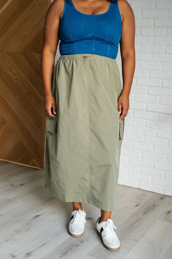 Explain It Away Cargo Skirt - 1985 the VAULT Boutique