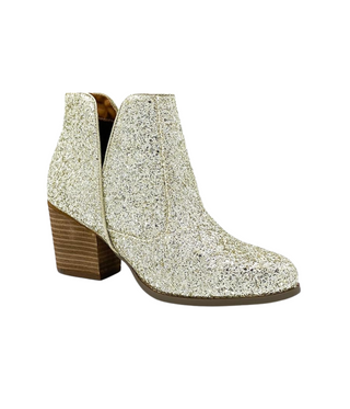 Fiera Booties in Gold - 1985 the VAULT Boutique