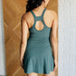 First Serve Dress in Everglade Green - 1985 the VAULT Boutique
