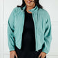 Fit Happens Nylon Tennis Jacket in Tidal Wave - 1985 the VAULT Boutique