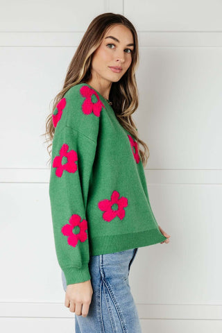 Follow Your Heart Drop Shoulder Sweater - 1985 the VAULT Boutique