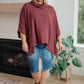 Forgive Me Cowl Neck Poncho - 1985 the VAULT Boutique
