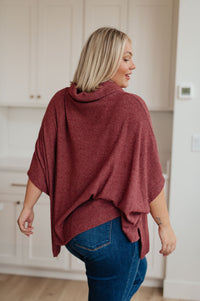 Forgive Me Cowl Neck Poncho - 1985 the VAULT Boutique