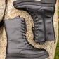 Fresh Feels Combat Boots In Black