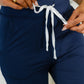 Giving the Run Around Joggers in Navy