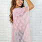 Good Days Ahead Lace Kimono In Mauve