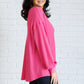 Good Things Are Coming V-Neck Top in Pink - 1985 the VAULT Boutique