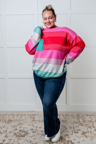 Gradual Feelings Striped Sweater - 1985 the VAULT Boutique