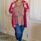 Dazzlingly Draped V-Neck Blouse - 1985 the VAULT Boutique