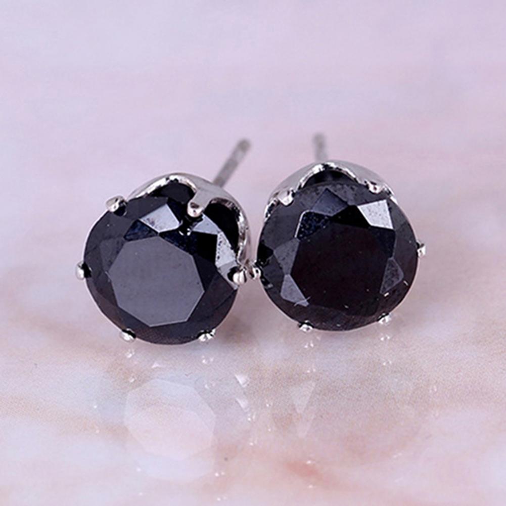 Steel Gem Studs in Silver or Gold - 1985 the VAULT Boutique