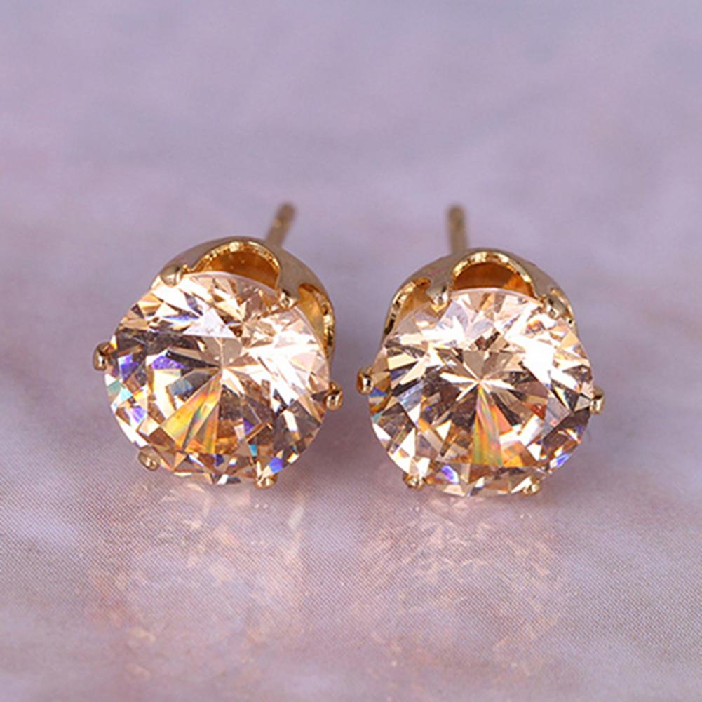 Steel Gem Studs in Silver or Gold - 1985 the VAULT Boutique