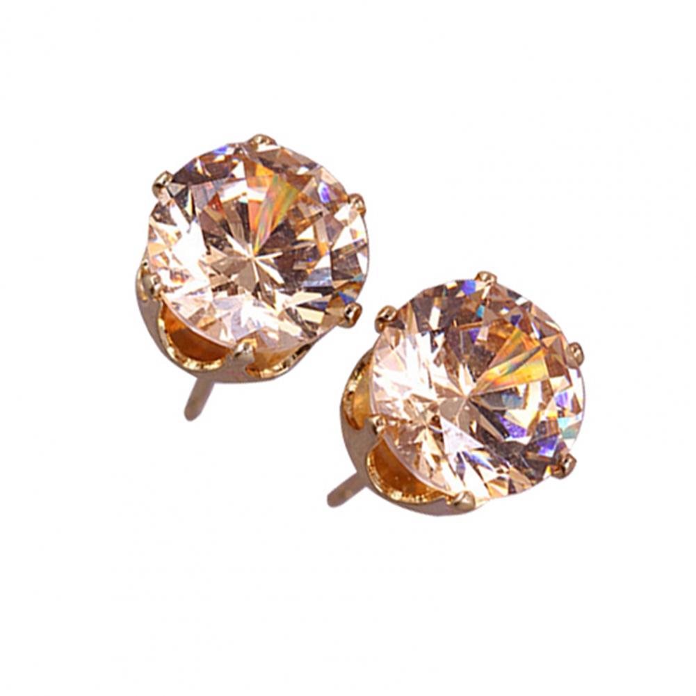 Steel Gem Studs in Silver or Gold - 1985 the VAULT Boutique