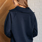 Hamptons Travel Half Zip Pullover in Navy - 1985 the VAULT Boutique