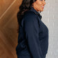 Hamptons Travel Half Zip Pullover in Navy - 1985 the VAULT Boutique