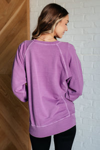 Hands Down Favorite Sweatshirt in Light Plum - 1985 the VAULT Boutique