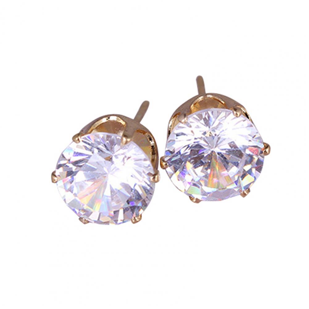 Steel Gem Studs in Silver or Gold - 1985 the VAULT Boutique