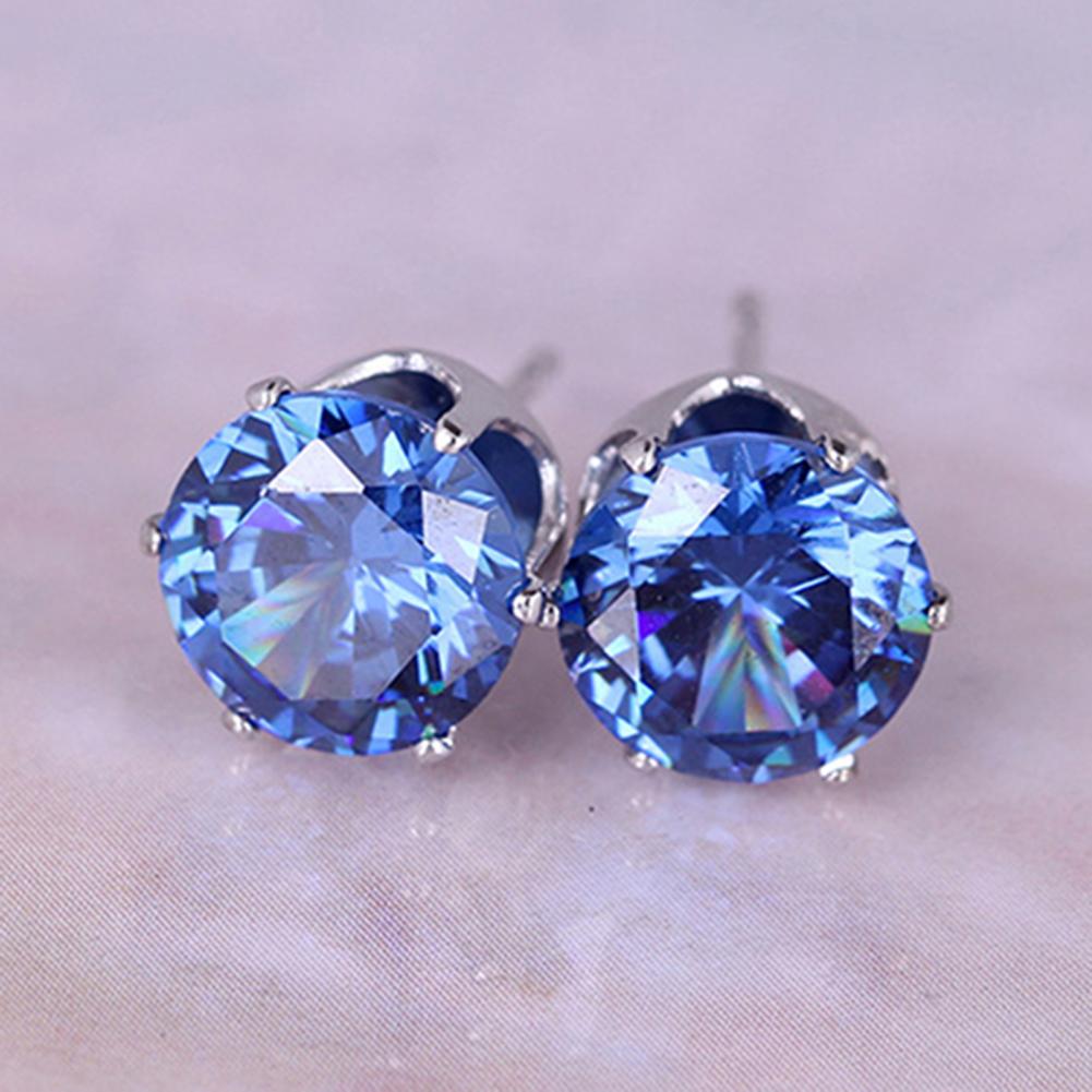 Steel Gem Studs in Silver or Gold - 1985 the VAULT Boutique