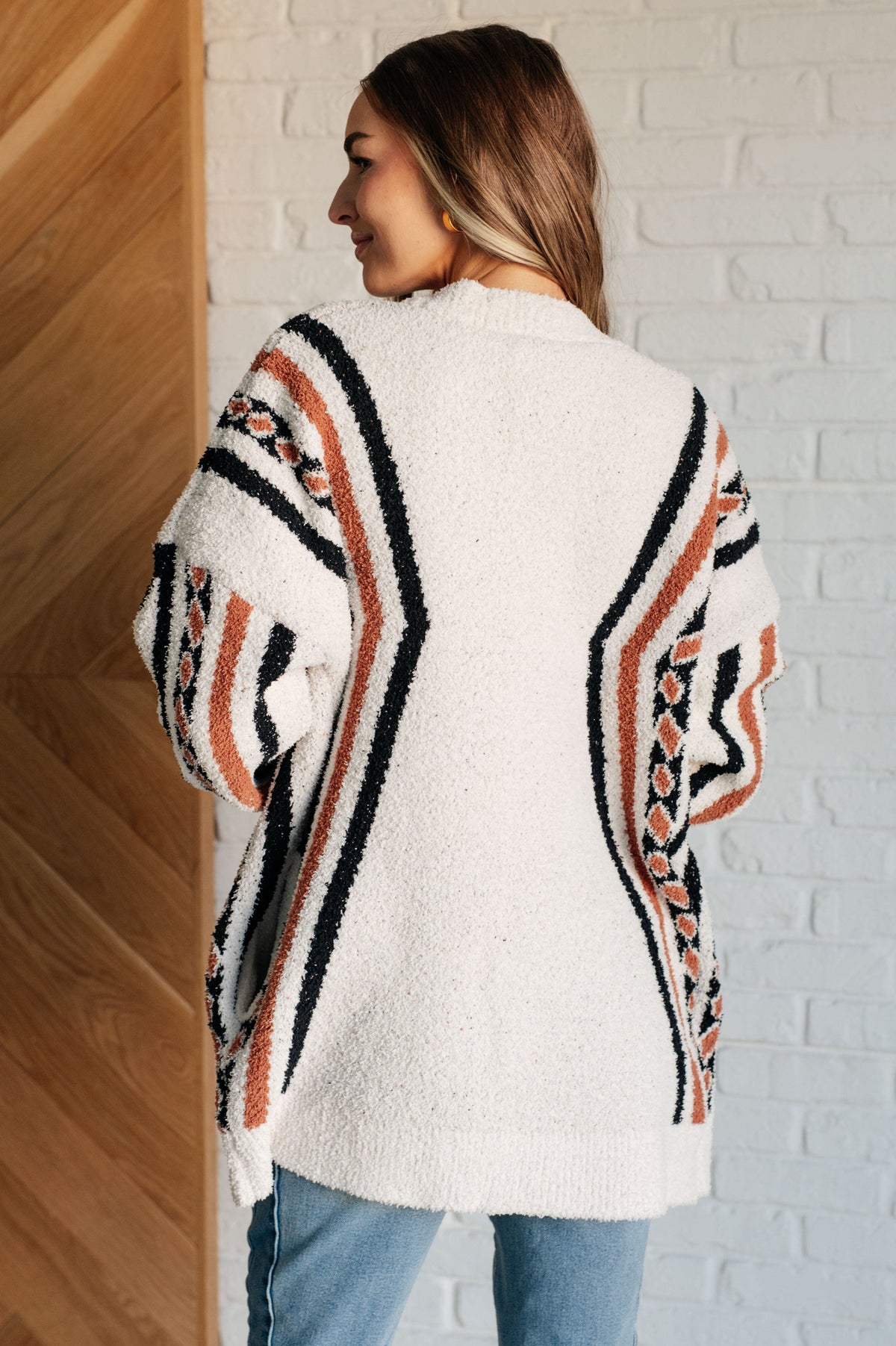 Holding On Aztec Print Cardigan - 1985 the VAULT Boutique